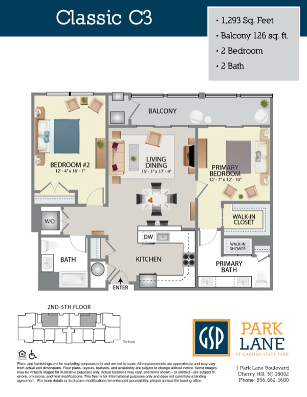 Floorplan for Classic C3