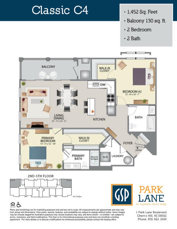Floorplan for Classic C4