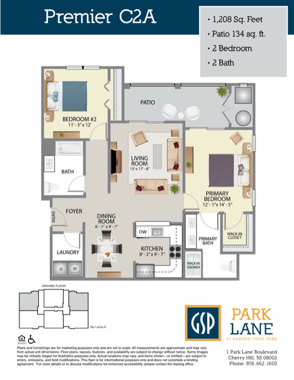 Floorplan for Premier C2A