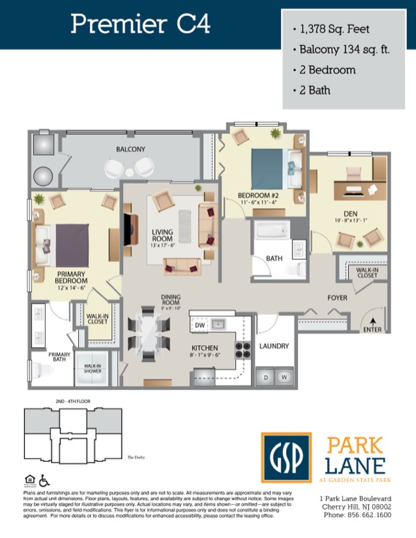 Floorplan for Premier C4