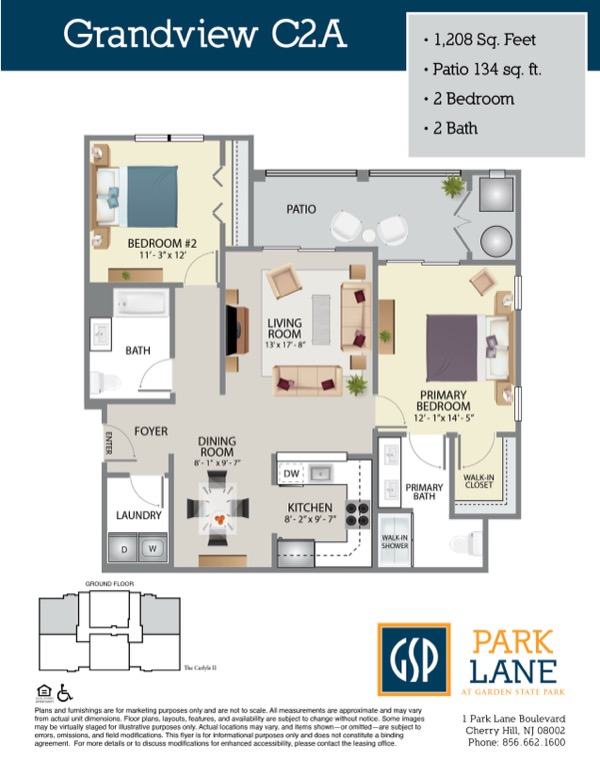 Floorplan for Grandview C2A